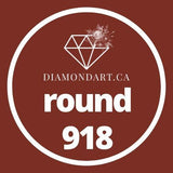 Round Diamonds DMC 900 - 3299-500 diamonds (3 grams)-918-DiamondArt.ca