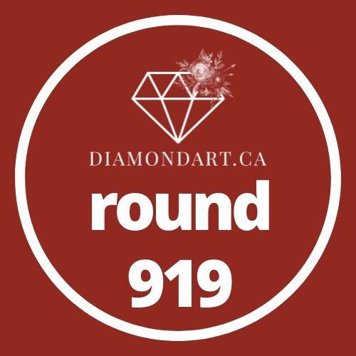 Round Diamonds DMC 900 - 3299-500 diamonds (3 grams)-919-DiamondArt.ca