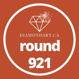 Round Diamonds DMC 900 - 3299-500 diamonds (3 grams)-921-DiamondArt.ca