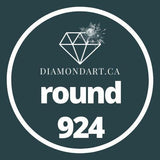 Round Diamonds DMC 900 - 3299-500 diamonds (3 grams)-924-DiamondArt.ca