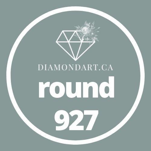 Round Diamonds DMC 900 - 3299-500 diamonds (3 grams)-927-DiamondArt.ca