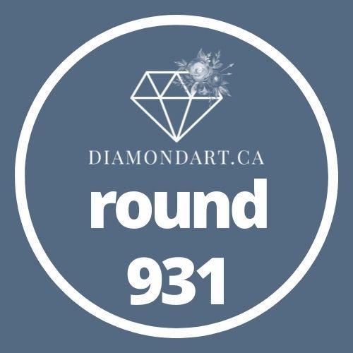 Round Diamonds DMC 900 - 3299-500 diamonds (3 grams)-931-DiamondArt.ca