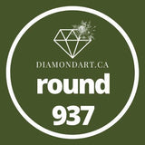 Round Diamonds DMC 900 - 3299-500 diamonds (3 grams)-937-DiamondArt.ca