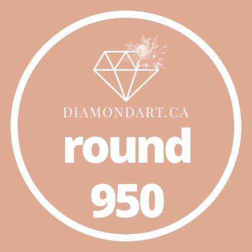 Round Diamonds DMC 900 - 3299-500 diamonds (3 grams)-950-DiamondArt.ca