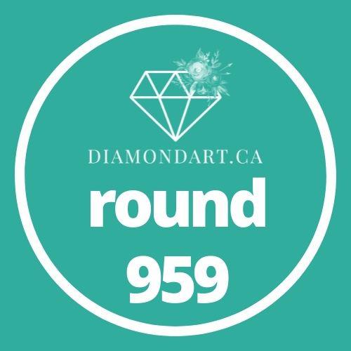 Round Diamonds DMC 900 - 3299-500 diamonds (3 grams)-959-DiamondArt.ca