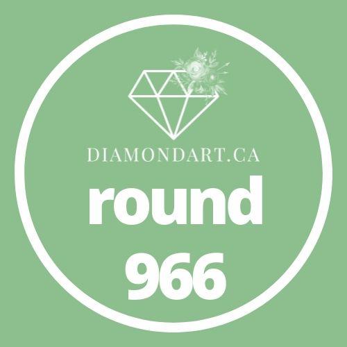 Round Diamonds DMC 900 - 3299-500 diamonds (3 grams)-966-DiamondArt.ca