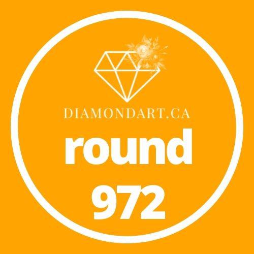 Round Diamonds DMC 900 - 3299-500 diamonds (3 grams)-972-DiamondArt.ca