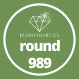 Round Diamonds DMC 900 - 3299-500 diamonds (3 grams)-989-DiamondArt.ca