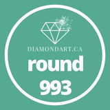 Round Diamonds DMC 900 - 3299-500 diamonds (3 grams)-993-DiamondArt.ca