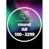 Round AB Diamonds DMC 100 - 5200