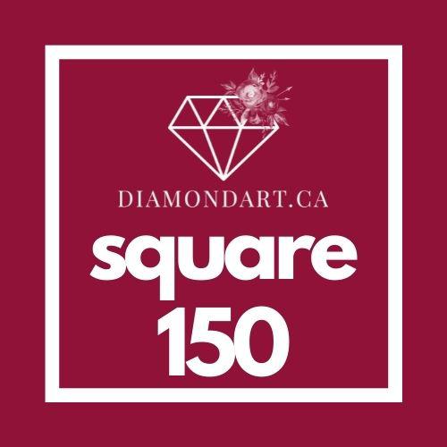 Square Diamonds DMC 100 - 499-500 diamonds (3 grams)-150-DiamondArt.ca