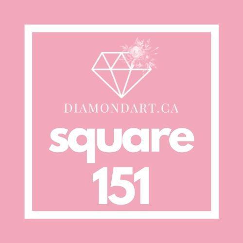 Square Diamonds DMC 100 - 499-500 diamonds (3 grams)-151-DiamondArt.ca