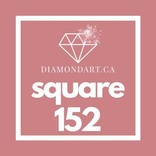 Square Diamonds DMC 100 - 499-500 diamonds (3 grams)-152-DiamondArt.ca