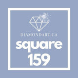 Square Diamonds DMC 100 - 499-500 diamonds (3 grams)-159-DiamondArt.ca