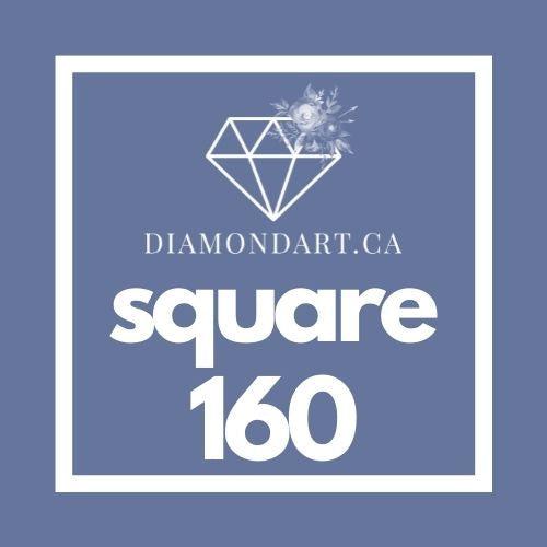 Square Diamonds DMC 100 - 499-500 diamonds (3 grams)-160-DiamondArt.ca