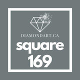 Square Diamonds DMC 100 - 499-500 diamonds (3 grams)-169-DiamondArt.ca