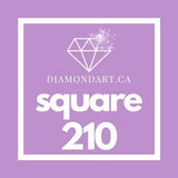 Square Diamonds DMC 100 - 499-500 diamonds (3 grams)-210-DiamondArt.ca