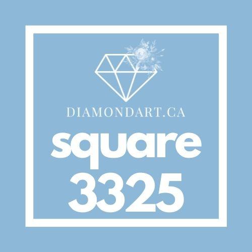 Square Diamonds DMC 3300 - 3799-500 diamonds (3 grams)-3325-DiamondArt.ca