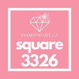 Square Diamonds DMC 3300 - 3799-500 diamonds (3 grams)-3326-DiamondArt.ca