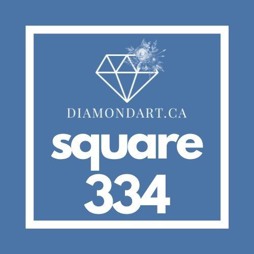 Square Diamonds DMC 100 - 499-500 diamonds (3 grams)-334-DiamondArt.ca