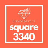 Square Diamonds DMC 3300 - 3799-500 diamonds (3 grams)-3340-DiamondArt.ca