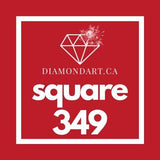 Square Diamonds DMC 100 - 499-500 diamonds (3 grams)-349-DiamondArt.ca