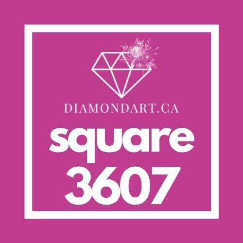 Square Diamonds DMC 3300 - 3799-500 diamonds (3 grams)-3607-DiamondArt.ca