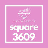 Square Diamonds DMC 3300 - 3799-500 diamonds (3 grams)-3609-DiamondArt.ca