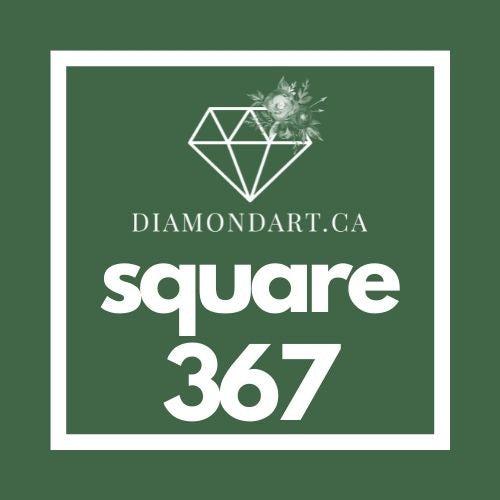 Square Diamonds DMC 100 - 499-500 diamonds (3 grams)-367-DiamondArt.ca
