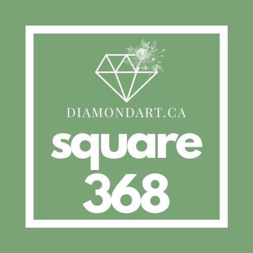 Square Diamonds DMC 100 - 499-500 diamonds (3 grams)-368-DiamondArt.ca