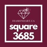 Square Diamonds DMC 3300 - 3799-500 diamonds (3 grams)-3685-DiamondArt.ca