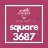 Square Diamonds DMC 3300 - 3799-500 diamonds (3 grams)-3687-DiamondArt.ca