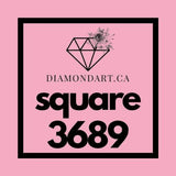 Square Diamonds DMC 3300 - 3799-500 diamonds (3 grams)-3689-DiamondArt.ca