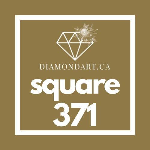 Square Diamonds DMC 100 - 499-500 diamonds (3 grams)-371-DiamondArt.ca