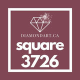 Square Diamonds DMC 3300 - 3799-500 diamonds (3 grams)-3726-DiamondArt.ca