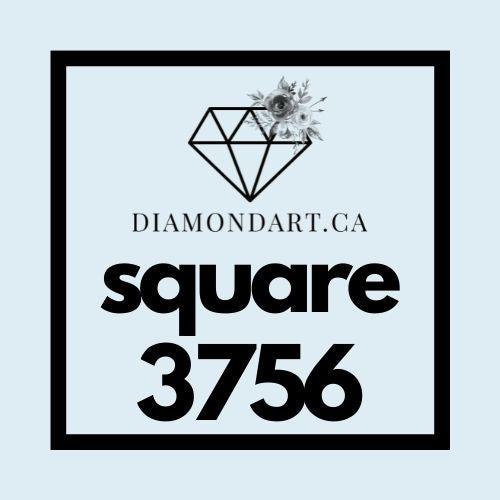 Square Diamonds DMC 3300 - 3799-500 diamonds (3 grams)-3756-DiamondArt.ca