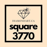 Square Diamonds DMC 3300 - 3799-500 diamonds (3 grams)-3770-DiamondArt.ca