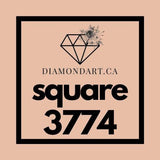 Square Diamonds DMC 3300 - 3799-500 diamonds (3 grams)-3774-DiamondArt.ca