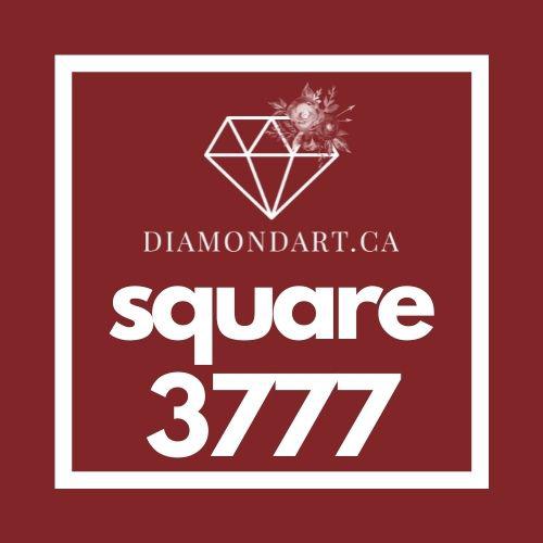 Square Diamonds DMC 3300 - 3799-500 diamonds (3 grams)-3777-DiamondArt.ca