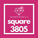 Square Diamonds DMC 3800 - 5200-500 diamonds (3 grams)-3805-DiamondArt.ca