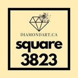 Square Diamonds DMC 3800 - 5200-500 diamonds (3 grams)-3823-DiamondArt.ca