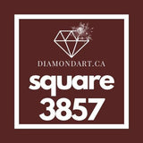Square Diamonds DMC 3800 - 5200-500 diamonds (3 grams)-3857-DiamondArt.ca