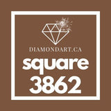 Square Diamonds DMC 3800 - 5200-500 diamonds (3 grams)-3862-DiamondArt.ca