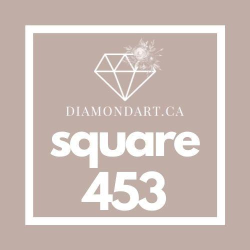 Square Diamonds DMC 100 - 499-500 diamonds (3 grams)-453-DiamondArt.ca
