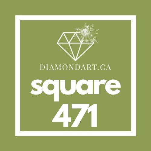 Square Diamonds DMC 100 - 499-500 diamonds (3 grams)-471-DiamondArt.ca