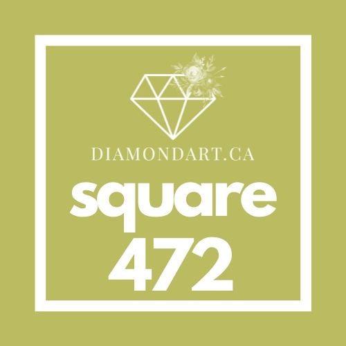 Square Diamonds DMC 100 - 499-500 diamonds (3 grams)-472-DiamondArt.ca