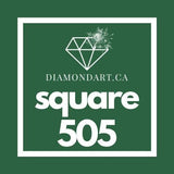 Square Diamonds DMC 500 - 699-500 diamonds (3 grams)-505-DiamondArt.ca