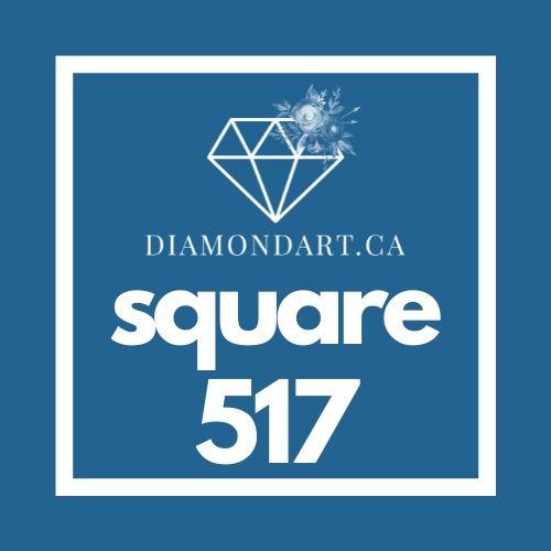 Square Diamonds DMC 500 - 699-500 diamonds (3 grams)-517-DiamondArt.ca