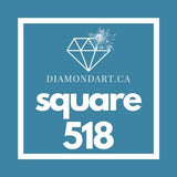 Square Diamonds DMC 500 - 699-500 diamonds (3 grams)-518-DiamondArt.ca
