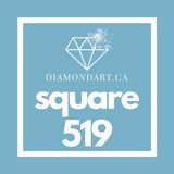 Square Diamonds DMC 500 - 699-500 diamonds (3 grams)-519-DiamondArt.ca